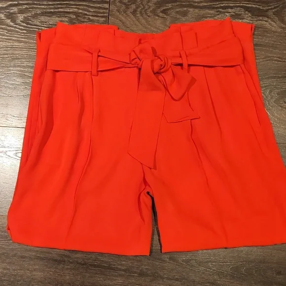 â¤ď¸ NWT! BODEN MELINDA HIGH RISE PLEATED TIE WAIST FLOWY TAPERED PAPERBAG PANTS - Picture 7 of 14